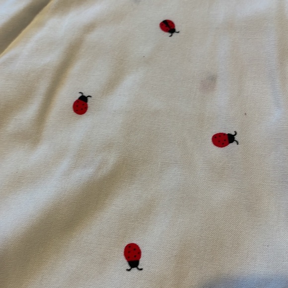 Japana blouse size M, lady bugs - Picture 2 of 3